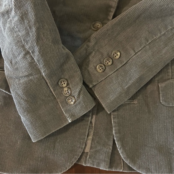 Janie and Jack Boys Gray Corduroy Blazer Jacket Size 2T - Picture 11 of 16